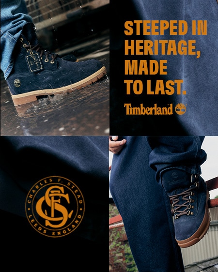 THE TIMBERLAND® C.F. STEAD™ INDIGO SUEDE ICONS COLLECTION